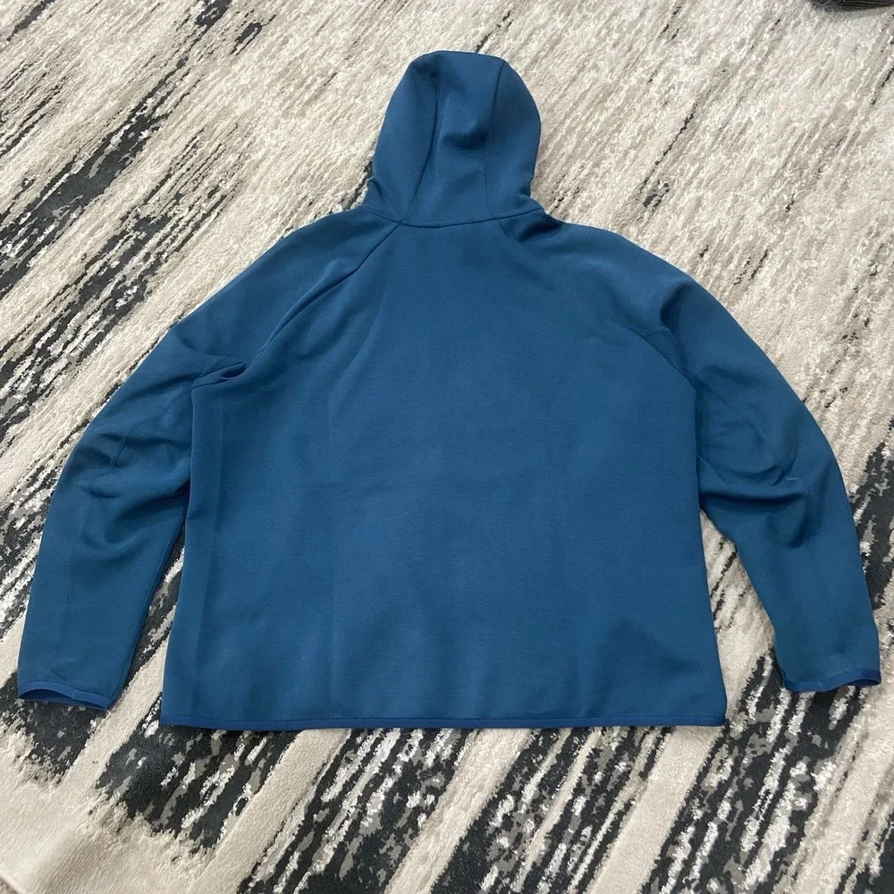 Nike Tech Fleece Full Zip Hoodie‎ Rare Old Season Blue 928483-474 Mens Size XL